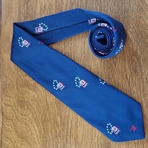 VINTAGE G.S. HARVALE & CO. Loyal Order of Moose 1976 Bicentennial Necktie Tie